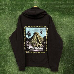 13th Heaven Chichen Itza Poster Hoodie Size Extra Large